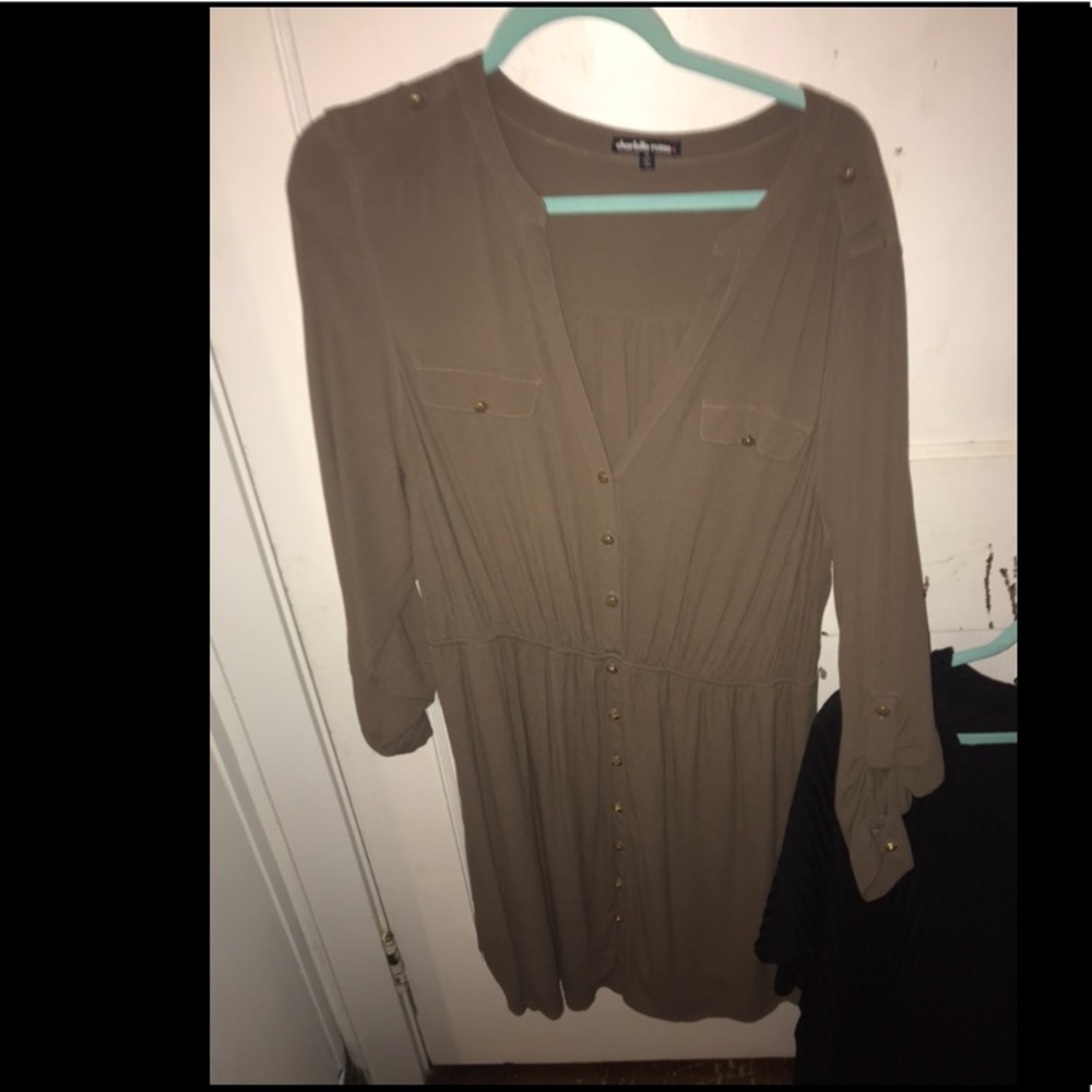 3/4 sleeve dress